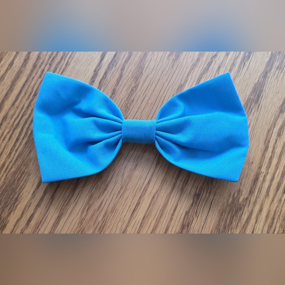 Handmade Blue and White Girls' Classic Belle-Style Costume Dress - Picture 7 of 7